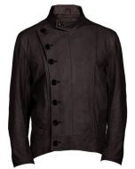 Nubuck Leather Jacket For Men