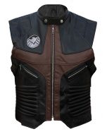 Hawkeye leather vest