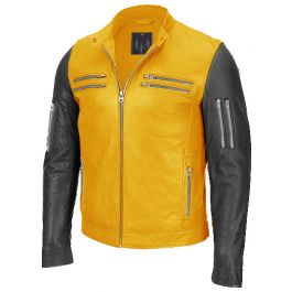 yellow and black jacket