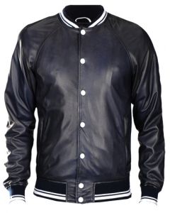Justin Bieber Black Leather Jacket