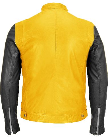 Wallpaper Yellow And Black Men Leather Jacket An Inescapable Thing Free