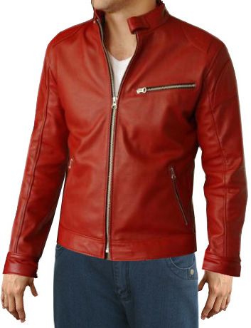 Red Leather Jacket 