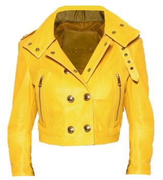 short yellow jacket